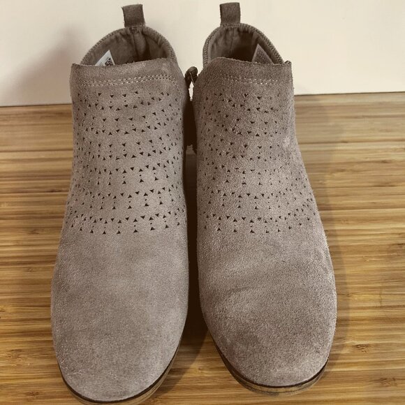 Deia Bootie Desert Taupe Greige‎ Ankle Boots Sz 10 - Picture 1 of 7